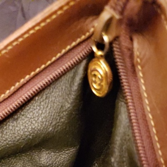 Gucci Vintage and Canvas Leather Tote Authentic - Picture 5 of 8